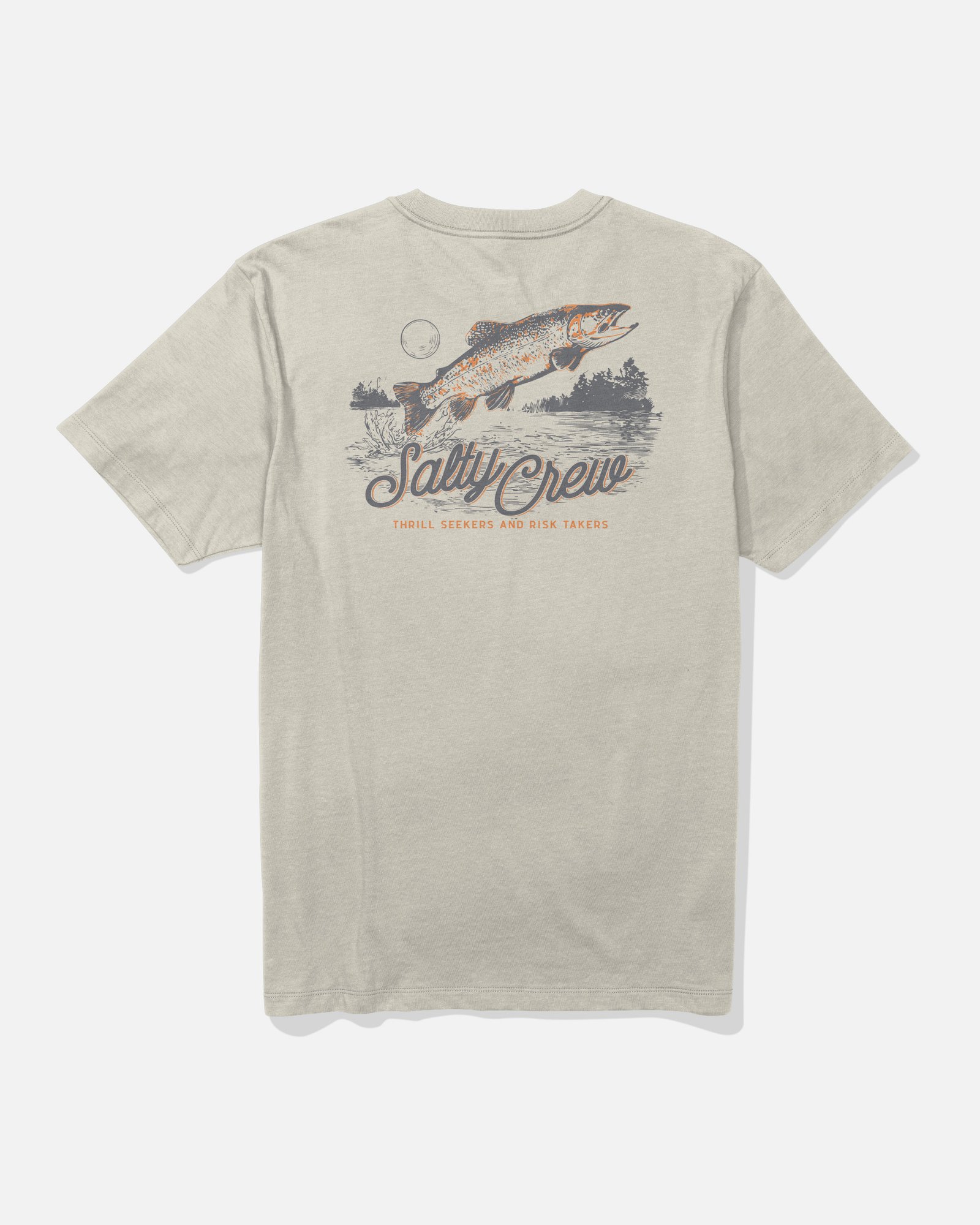 CAMISETA SALTY CREW FISH FEST BONE