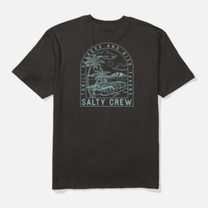 CAMISETA SALTY CREW ARCHWAY CLASSIC BLK