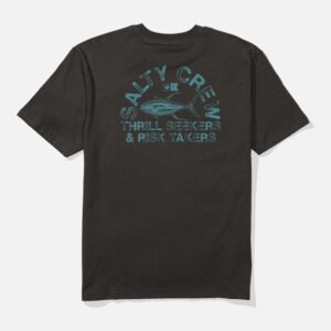 CAMISETA SALTY CREW STAMPED CLASSIC BLK