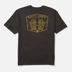 CAMISETA SALTY CREW TAKO CLUB BLACK