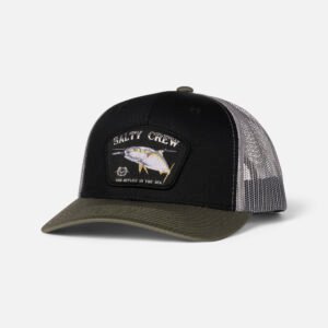 GORRA SALTY CREW TRK SURFACE BLK/OLV