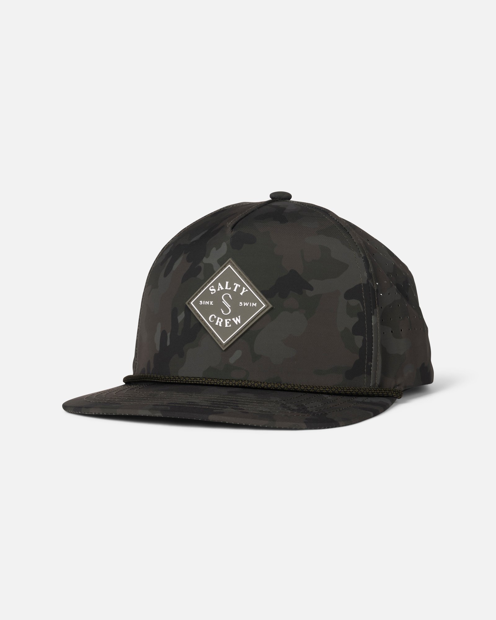 GORRA SALTY CREW LONG RANGE CAMO