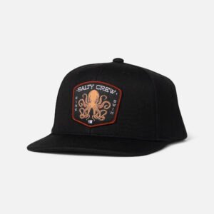 GORRA SALTY CREW TAKO CLUB BLK