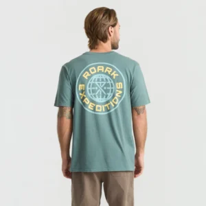 CAMISETA ROARK GOIN GLOBAL SLATE GREEN