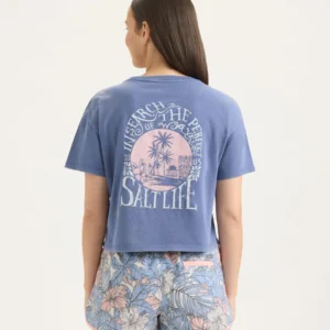 CAMISETA SALT LIFE PERFECT WAVE SS CROPP