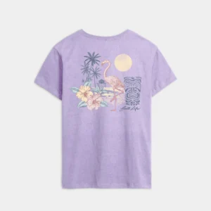 CAMISETA SALT LIFE FLAMINGO NON PCKT SS