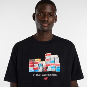 CAMISETA NEW BALANCE BOXES BLACK