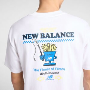 CAMISETA NEW BALANCE FISH AND CHIPS WHIT
