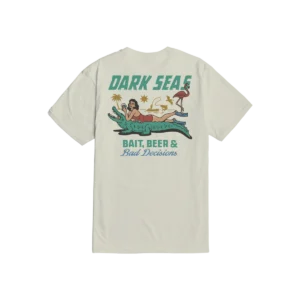 CAMISETA DARK SEAS BAD DECISIONS CREAM