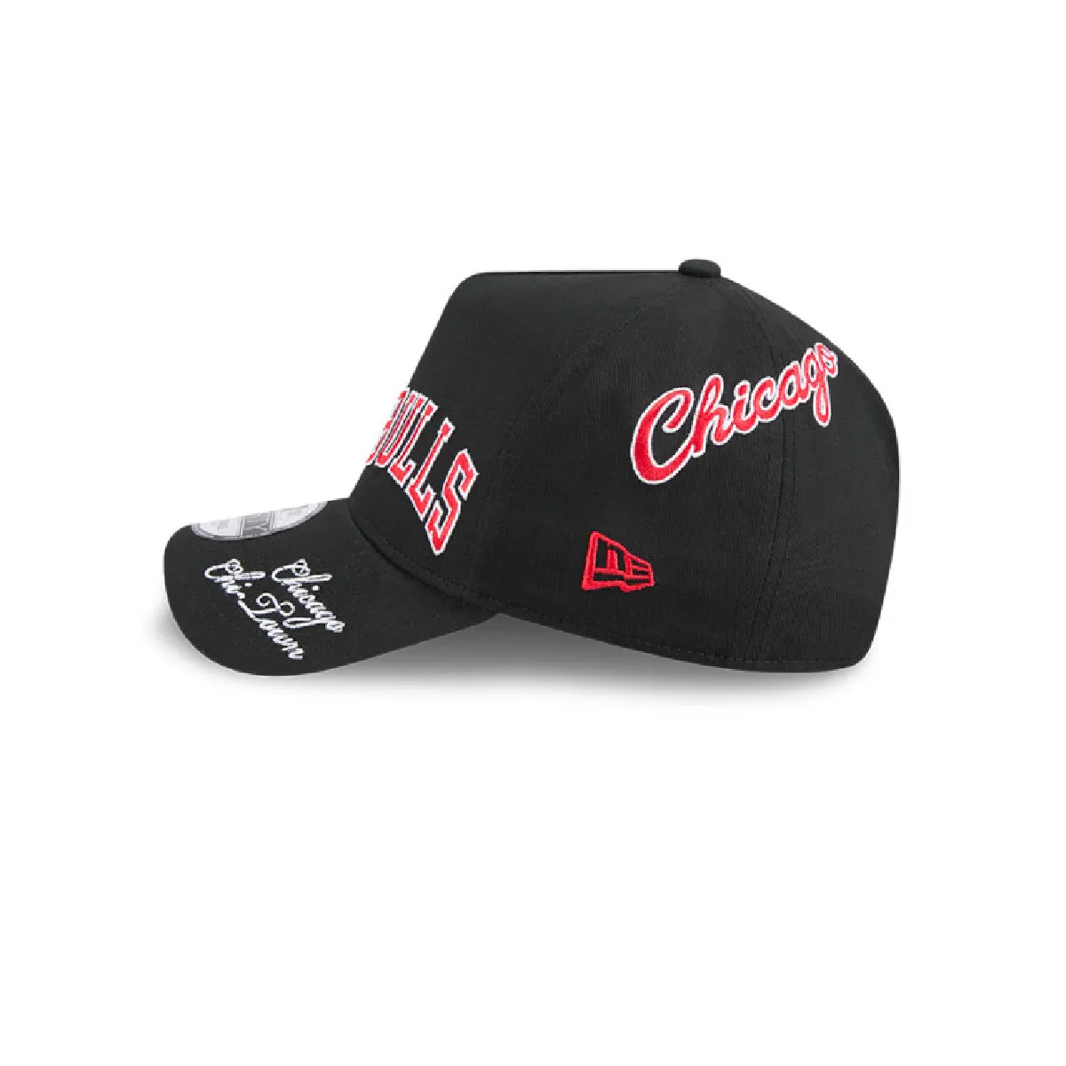 GORRA NEW ERA 9FORTY ALL OVER BULLS BLK - Image 3
