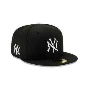 GORRA NEW ERA 59FIFTY YANKEES PIXELS BLK