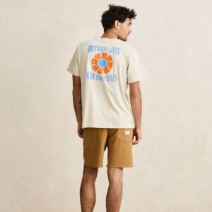 CAMISETA RHYTHM SURF ESSENTIALS SS MOONR