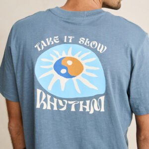 CAMISETA RHYTHM SLOW DOWN SS SLATE