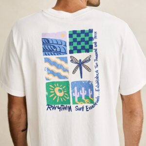 CAMISETA RHYTHM MEMENTOS VINTAGE WHITE