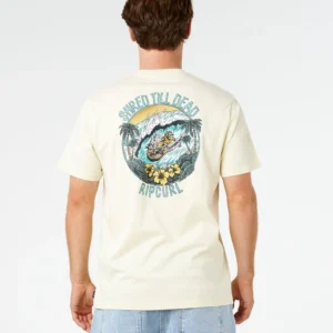 CAMISETA RIP CURL SHRED TIL DEAD LEMONIC
