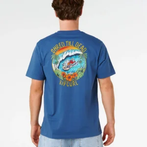 CAMISETA RIP CURL SHRED TIL DEAD LIGHTNA