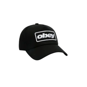 GORRA OBEY RANCH 5 PANEL BLACK