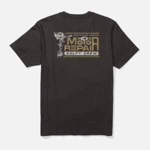 CAMISETA SALTY CREW MOTOR REPAIR SS BLAC