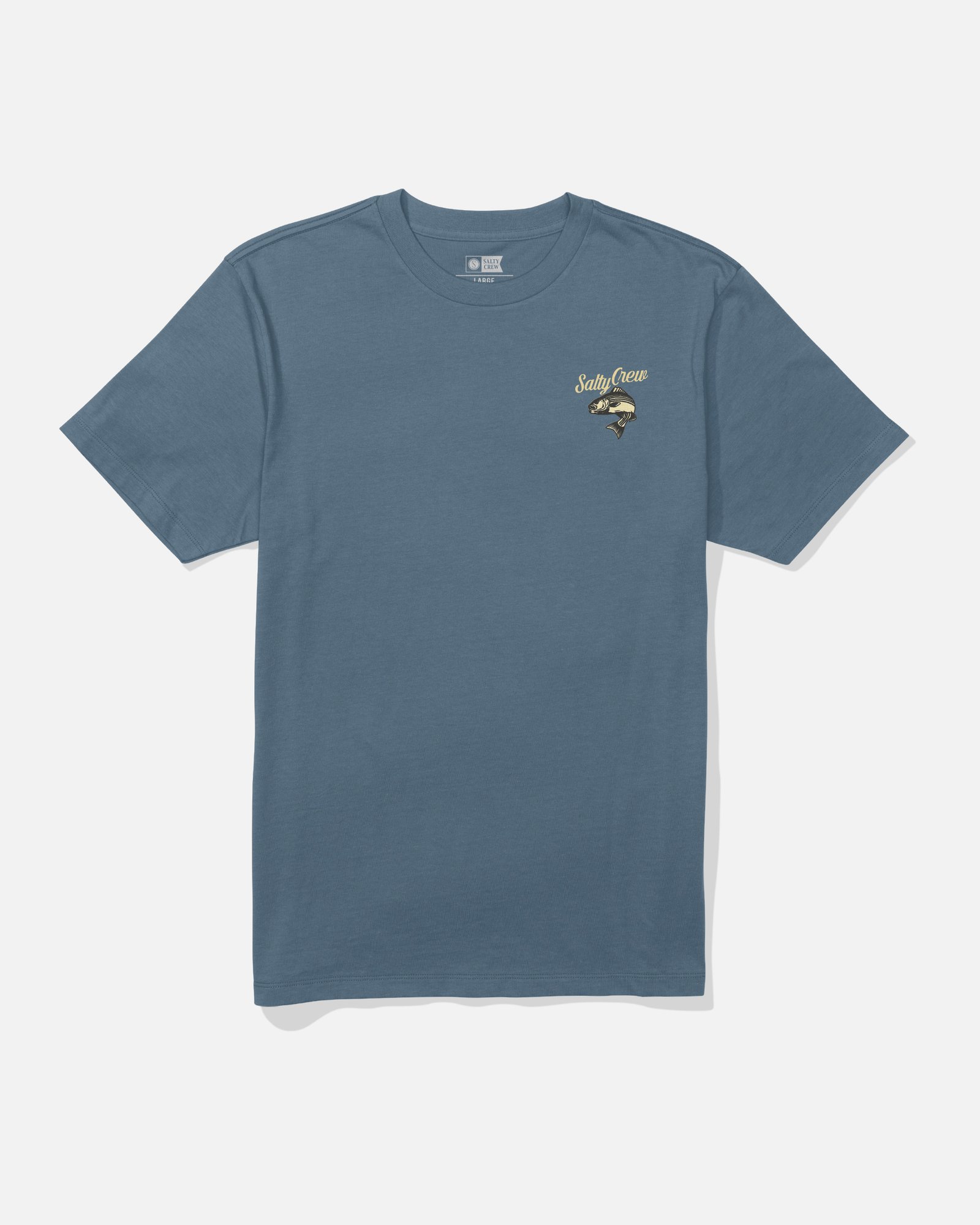 CAMISETA SALTY CREW STRIPPED SS SLATE - Image 2