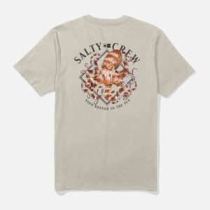 CAMISETA SALTY CREEW OCTOPOD CREW BONE