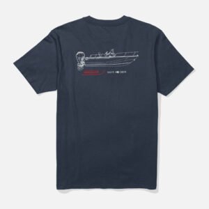 CAMISETA SALTY CREW WHALER SCHEMATIC SS