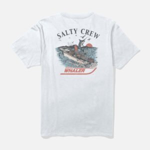 CAMISETA SALTY CREW WHALER CHASE SS WHIT