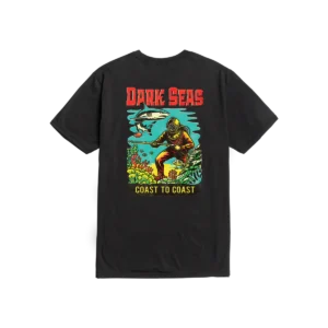 CAMISETA DARK SEAS WATER DECAL BLACK