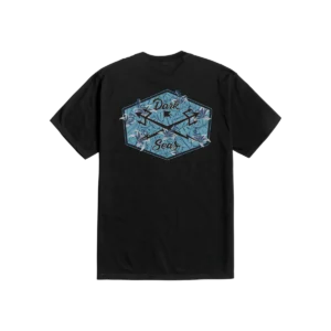 CAMISETA DARK SEAS BLOOM BLACK