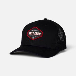GORRA SALTY CREW SHAPELY TRUCKER BLACK