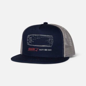 GORRA SALTY CREW WHALER TRUCKER NAVY