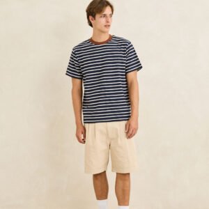 CAMISETA RHYTHM VINTAGE STRIPE SS NAVY