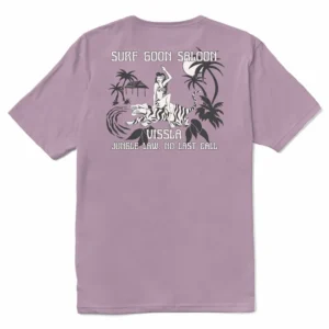 CAMISETA VISSLA JUNGLE LAW ORGANIC ROSE