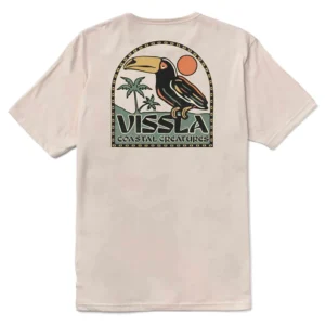CAMISETA VISSLA PERCHED ORGANIC BONE