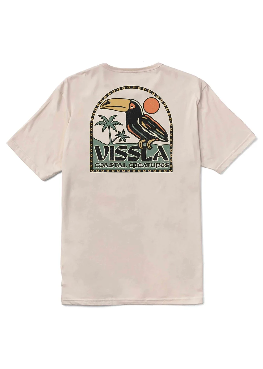 CAMISETA VISSLA PERCHED ORGANIC BONE
