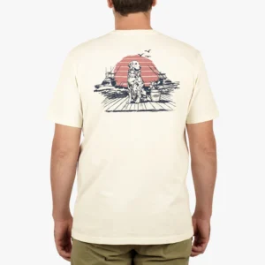 CAMISETA AFTCO BUCKET CREAM