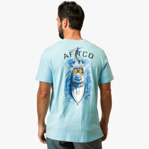 CAMISETA AFTCO TOP VIEW CLEARWATER