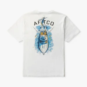 CAMISETA AFTCO TOP VIEW WHITE