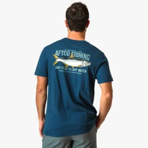 CAMISETA AFTCO BIG SCALE NAVAL