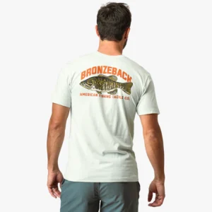 CAMISETA AFTCO BRONZEBACK SEAFOAM HEATHE
