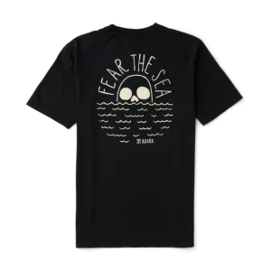 CAMISETA ROARK FEAR THE SEA BLACK